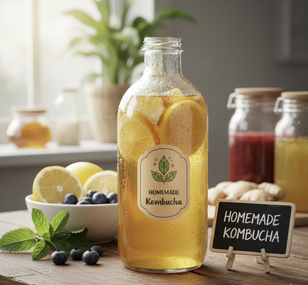 Homemade Kombucha